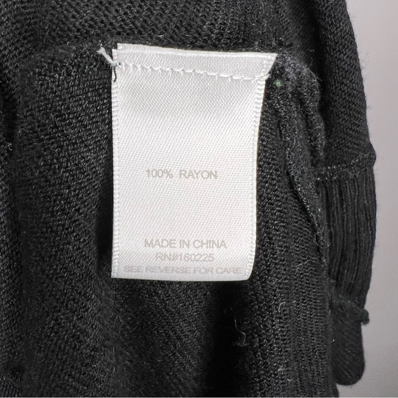 Stitchdrop Tie Dye Hooded Sweater in Black/White L - Picture 9 of 9